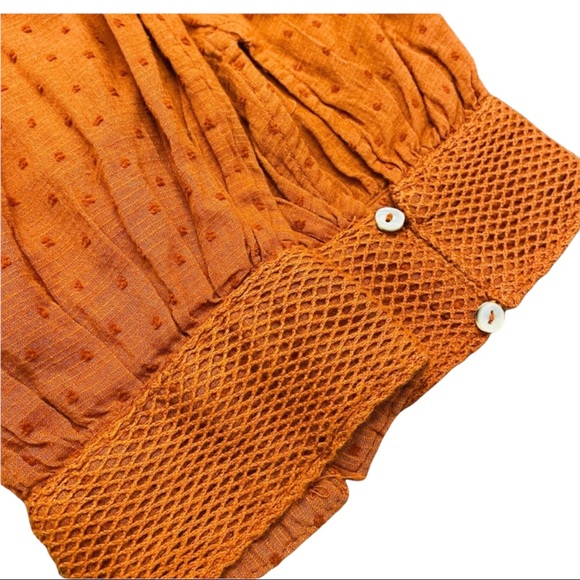 NWT Free People Bohemian Dress Cinnamon 🍂 - Picture 7 of 8